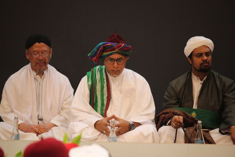 Guru Kami Syaikh Husain Menghadiri Acara Habib Rais Ridjaly bin Hasjim bin Thahir Memperingati Maulid Nabi - Bekasi, 20 Januari 2018.